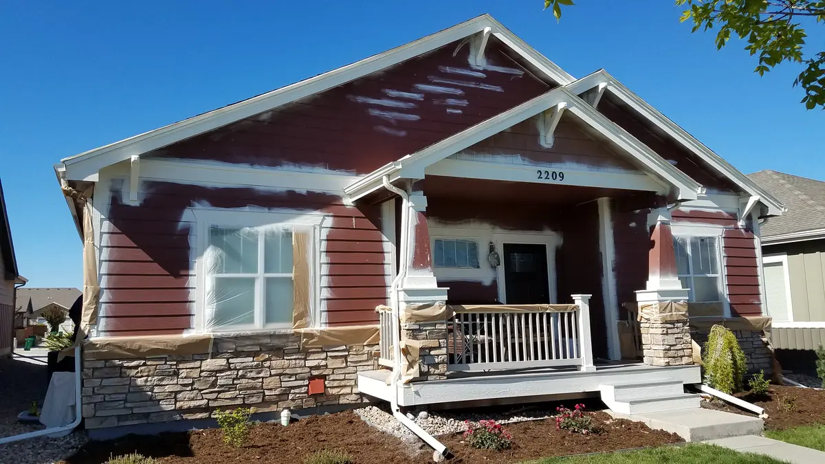 Interior living room painting